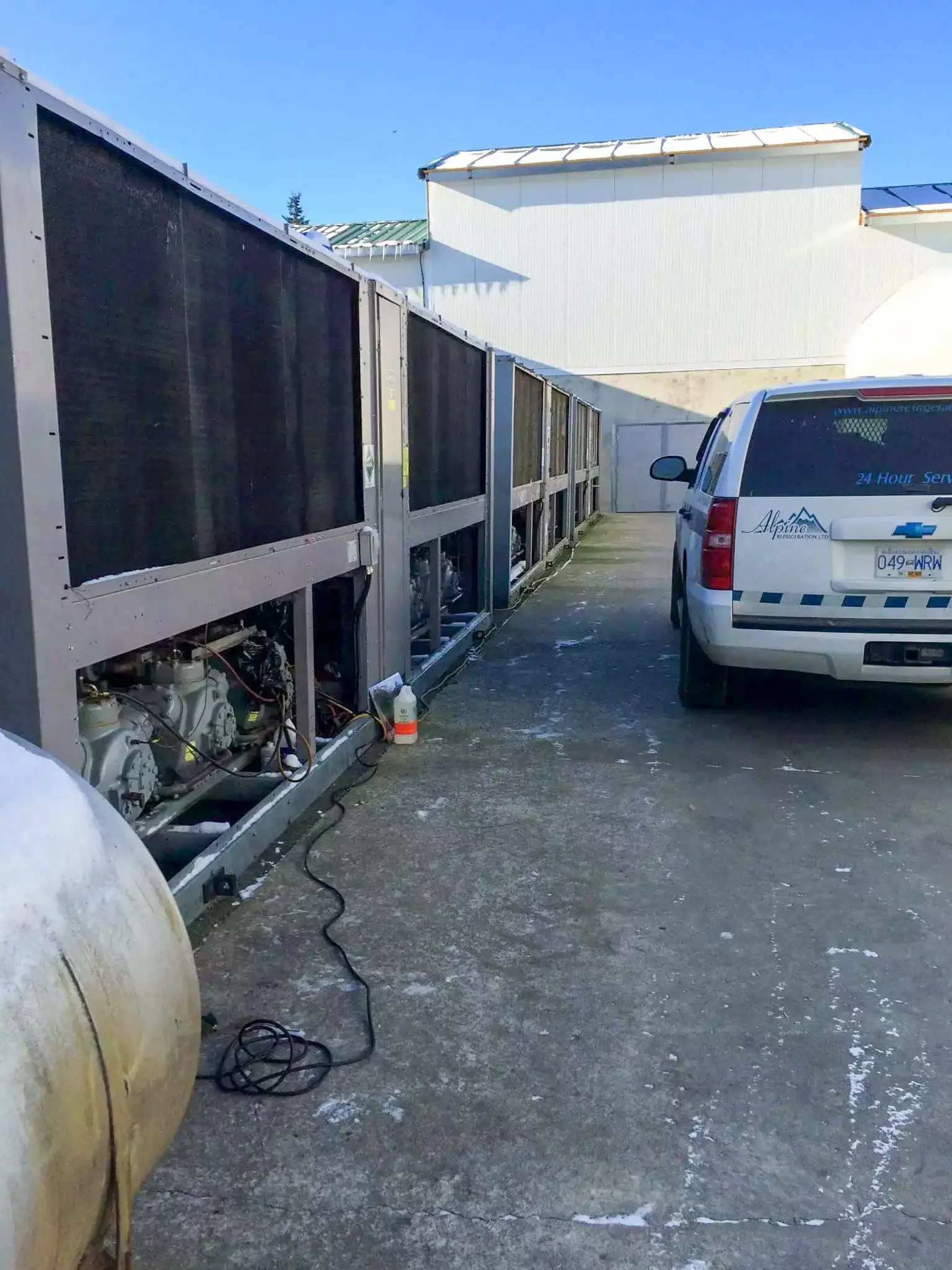 Commercial HVAC maintenance service Alpine Refrigeration van Chilliwack BC